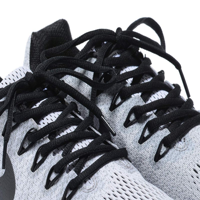Curtual Oval Shoelaces Half Round 1/4" Shoe Laces for Athletic Shoelaces 5 Colors 8 Different Lengths (45" inches (114 cm), Black) - Image 2